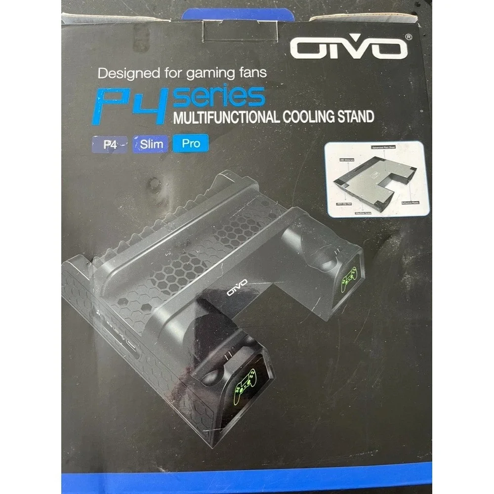 OIVO PS4 Multifunctional Cooling Stand Box PS4 Slim Pro Consoles